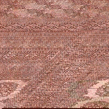 Carpet classico Bukhara lana extra fine crema-terra cotta 1292-694