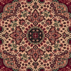 Carpet classico Bijar fine lana rosso 1560 2