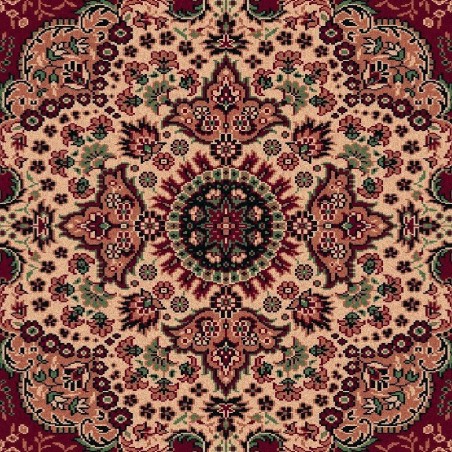 Carpet classico Bijar fine lana rosso 1560