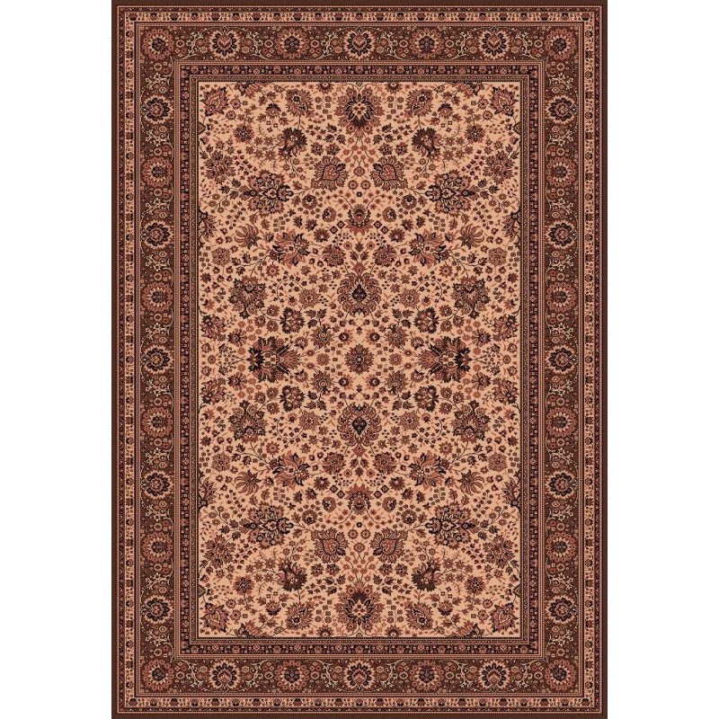Tappeto persiano Tabriz fine lana crema-marrone 1561-504
