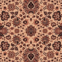 Tappeto persiano Tabriz fine lana crema-marrone 1561-504 2
