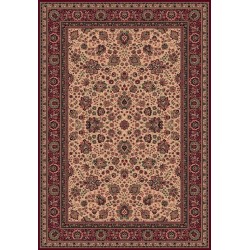 Carpet classico Tabriz fine lana beige-rosso 1561-505