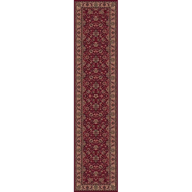 Carpet classico Tabriz fine lana passatoia rosso 1561-507