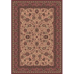 Tappeto persiano Tabriz fine lana crema-rosa 1561-515