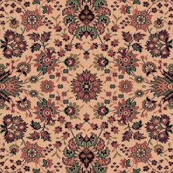 Tappeto persiano Tabriz fine lana crema-rosa 1561-515 2