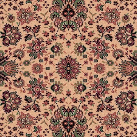 Tappeto persiano Tabriz fine lana crema-rosa 1561-515