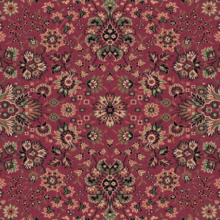 Carpet classico Tabriz fine lana rotondo rosa 1570-516