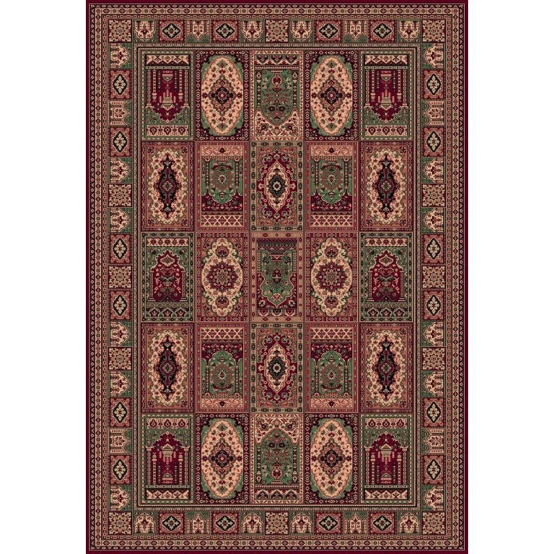 Carpet classico Bakhtiar fine lana rosso 1569