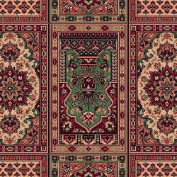 Carpet classico Bakhtiar fine lana rosso 1569 2