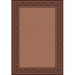 Carpet classico Mir fine lana crema-marrone 1581