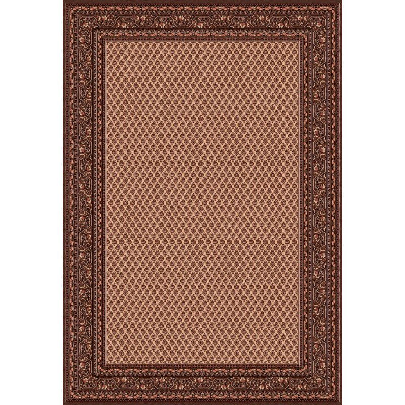 Carpet classico Mir fine lana crema-marrone 1581