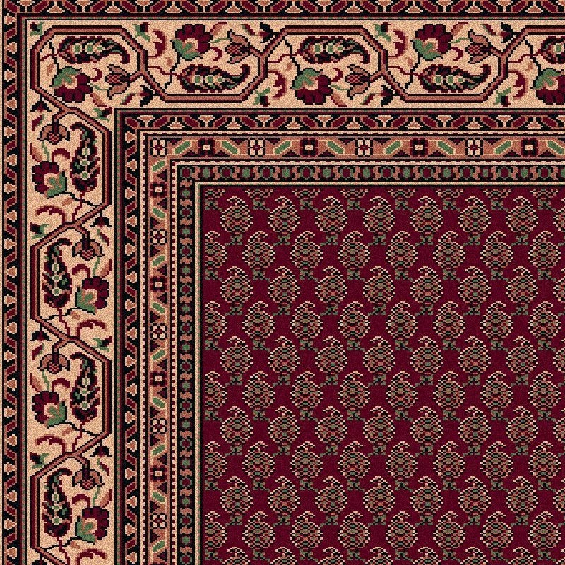 Carpet classico Mir fine lana rosso 1581