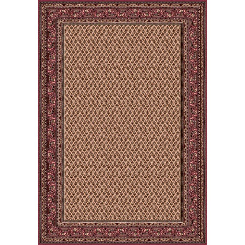 Carpet classico Mir fine lana crema-rosa 1581