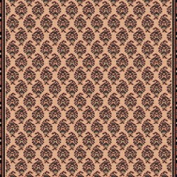 Carpet classico Mir fine lana passatoia crema-rosa 1581 2