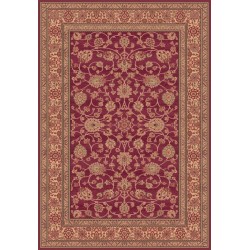 Carpet classico Ziegler fine lana rosa-crema 1637