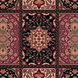 Carpet classico Bakhtiar fine lana marine 1638 2