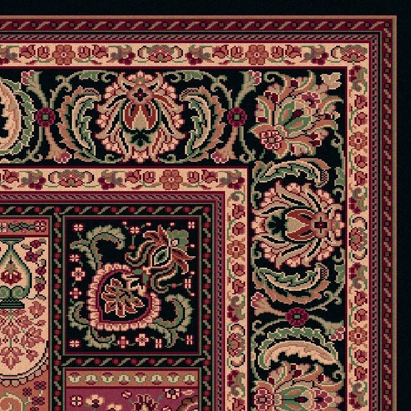 Carpet classico Bakhtiar fine lana marine 1638