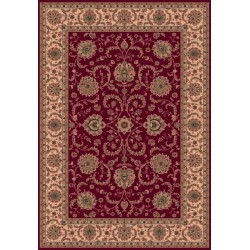 Carpet classico Ziegler fine lana rosso 1640