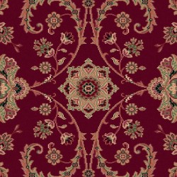 Carpet classico Ziegler fine lana rosso 1640 2
