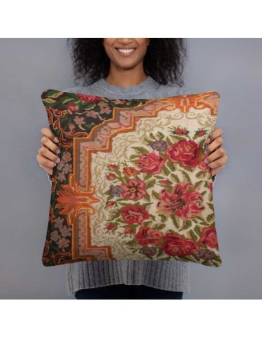 tappeto MOLDAVIA ROSE KELIM OLD CM.193X307