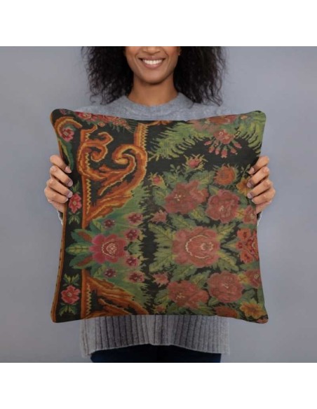 tappeto MOLDAVIA ROSE KELIM OLD CM.169X295