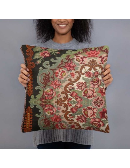 tappeto MOLDAVIA ROSE KELIM OLD CM.228X342