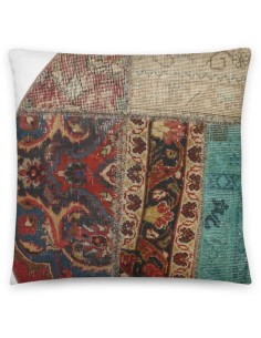 tappeto persia vintage patchwork cm 100x100 2