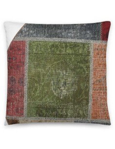 tappeto persia vintage patchwork cm 100x100 2