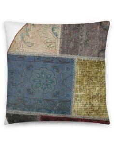 tappeto persia vintage patchwork cm 100x100 2