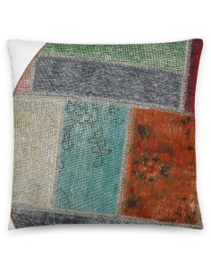 tappeto persia vintage patchwork cm 100x100 2