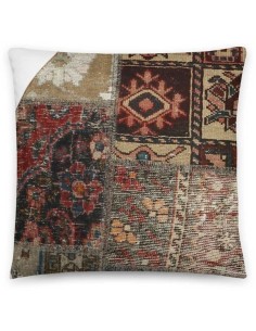 tappeto persia vintage patchwork cm 100x100  2