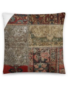 tappeto persia vintage patchwork cm 100x100  2