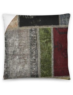 tappeto persia vintage patchwork cm 100x100  2