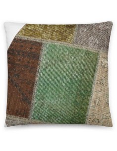 tappeto persia vintage patchwork cm 100x100  2