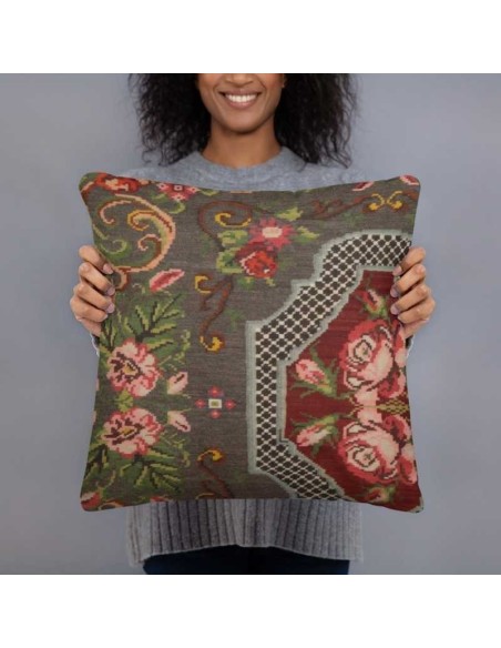 tappeto MOLDAVIA ROSE KELIM OLD CM.183X222