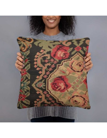 tappeto MOLDAVIA ROSE KELIM OLD CM.177X296