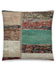 tappeto persia vintage patchwork cm 82x297  2