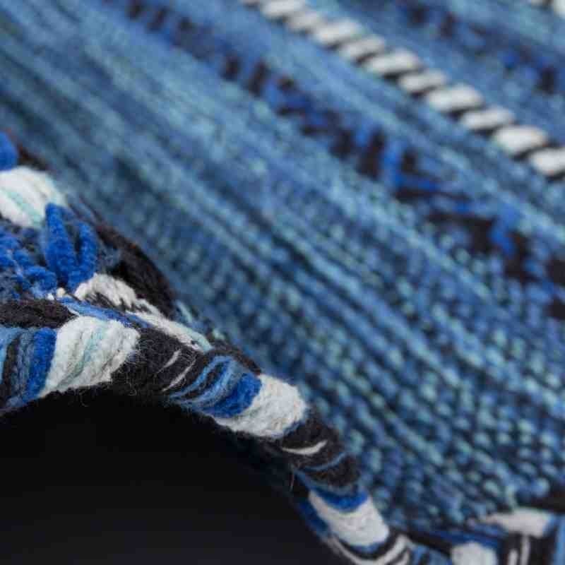 tappeto geometrico Alhambra 335 blu