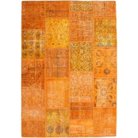 tappeto patchwork Atlas patchwork Turchia 560 arancione lana