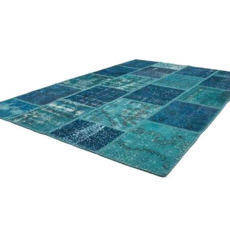 tappeto patchwork Atlas patchwork Turchia 560 turchese lana