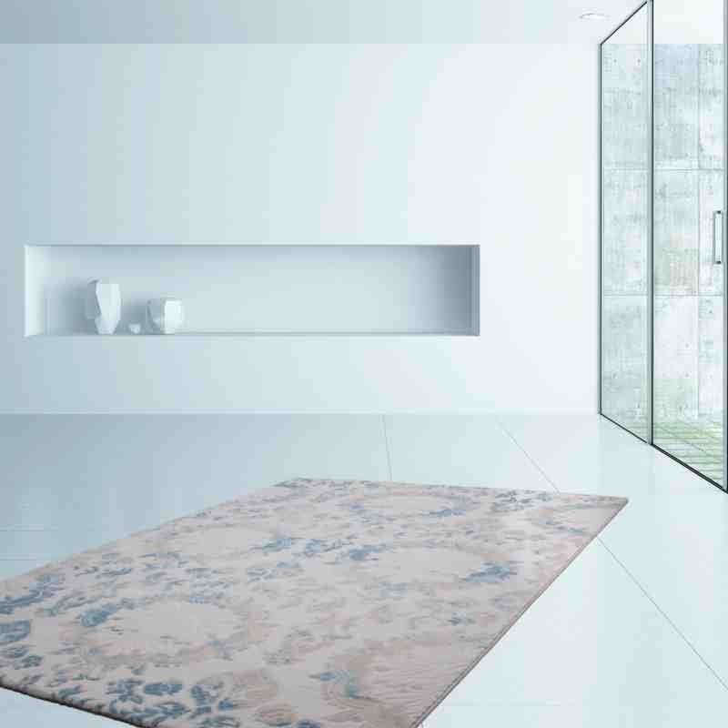 Carpet floreale Austria Krems blu