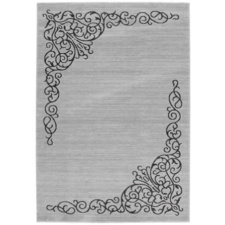 tappeto floreale Austria leopardatoben argento