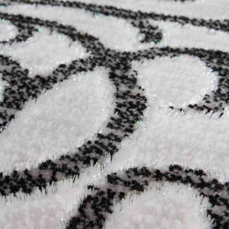 tappeto floreale Austria leopardatoben argento