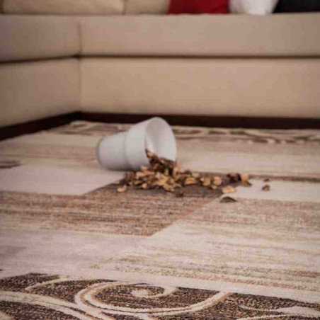Carpet geometrico Belgium Brussels beige