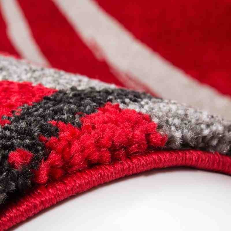 Carpet geometrico Cuba 512 rosso