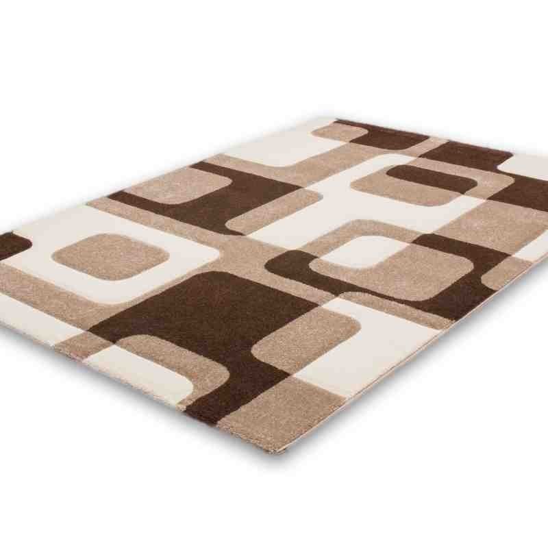 tappeto geometrico France Versailles moca/beige