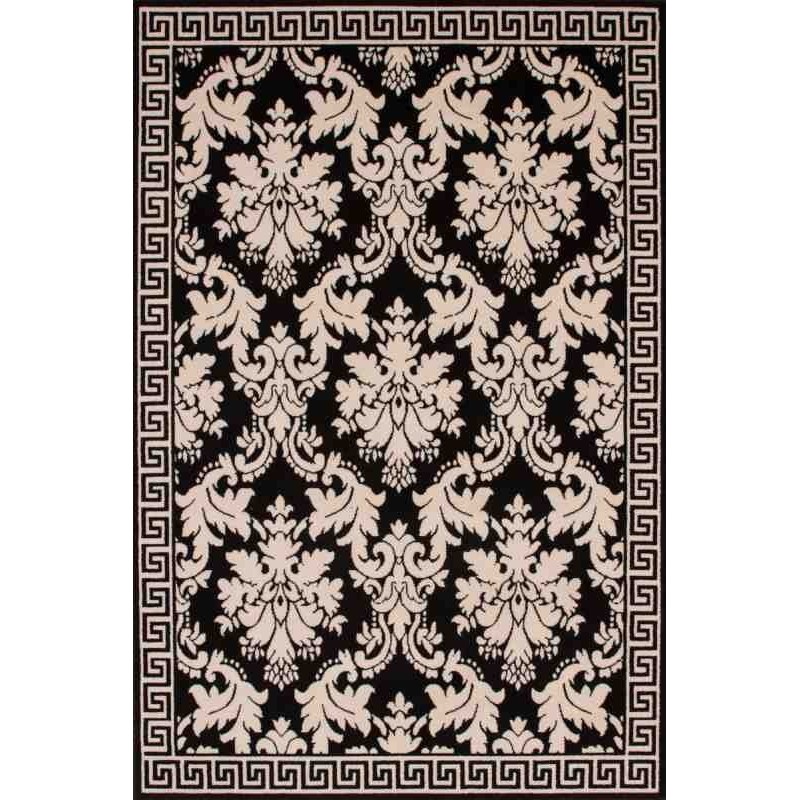 tappeto floreale Funky 1068 argento