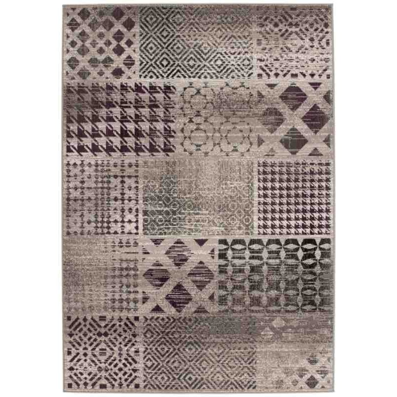 tappeto patchwork Funky 2029 argento