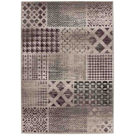 tappeto patchwork Funky 2029 argento