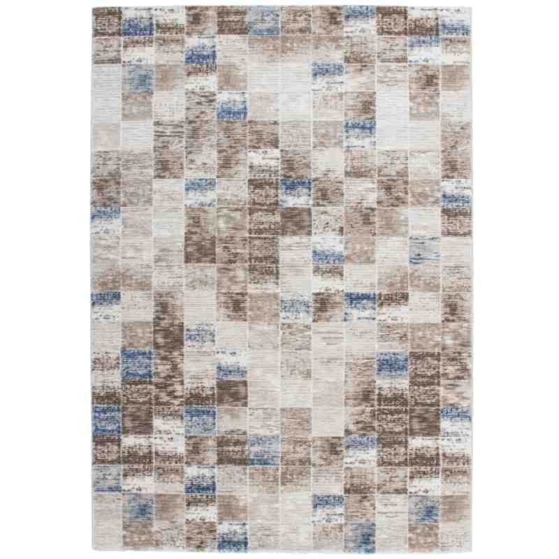 Carpet geometrico Georgia Gori blu